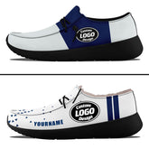 Custom White Blue Indianapolis Sneaker Shoes Combo Offer Personalized Combo ZH-D020289-14